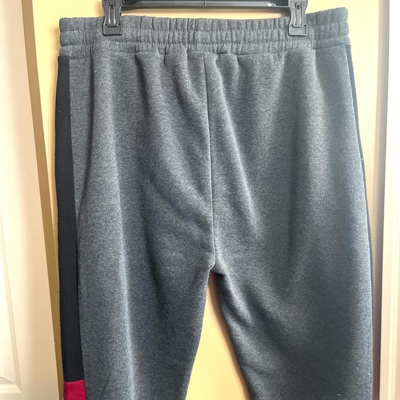 TKO Technical Knockout Joggers Men's Pants winter Dark Grey Black White size XL - Picture 8 of 12